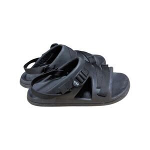 Chaco Chillos Sport Kid Sandals Slides Youth 3 Black Strappy Summer Vacation